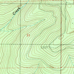 United States Geological Survey Rustler Peak, OR (1985, 24000-Scale) digital map