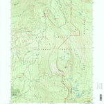United States Geological Survey Rustler Peak, OR (1997, 24000-Scale) digital map