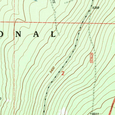 United States Geological Survey Rustler Peak, OR (1997, 24000-Scale) digital map