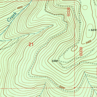 United States Geological Survey Rustler Peak, OR (1997, 24000-Scale) digital map