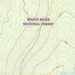 United States Geological Survey Rustler Peak, OR (2020, 24000-Scale) digital map