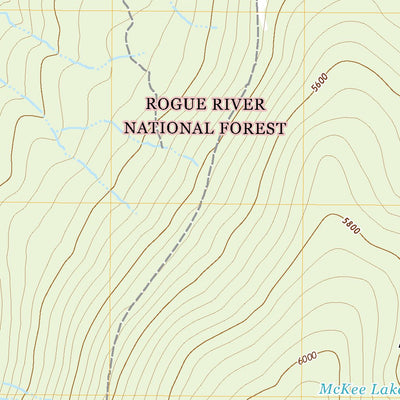 United States Geological Survey Rustler Peak, OR (2020, 24000-Scale) digital map