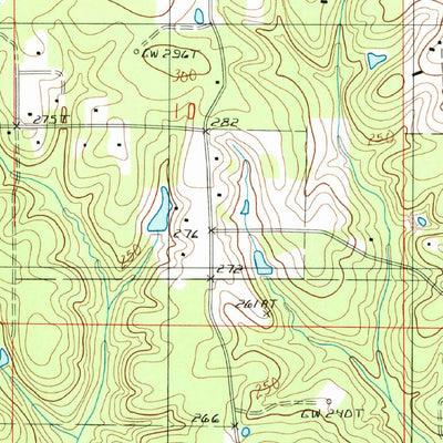 United States Geological Survey Ruston East, LA (1985, 24000-Scale) digital map