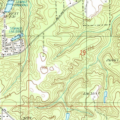 United States Geological Survey Ruston East, LA (1985, 24000-Scale) digital map