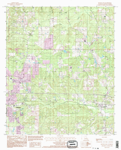 United States Geological Survey Ruston East, LA (1994, 24000-Scale) digital map