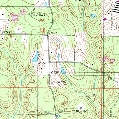 United States Geological Survey Ruston East, LA (1994, 24000-Scale) digital map