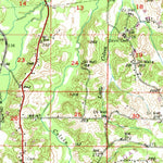 United States Geological Survey Ruston, LA (1950, 62500-Scale) digital map
