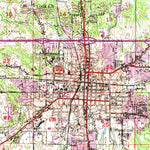 United States Geological Survey Ruston, LA (1950, 62500-Scale) digital map