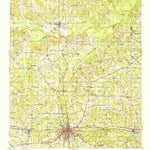 United States Geological Survey Ruston, LA (1951, 62500-Scale) digital map