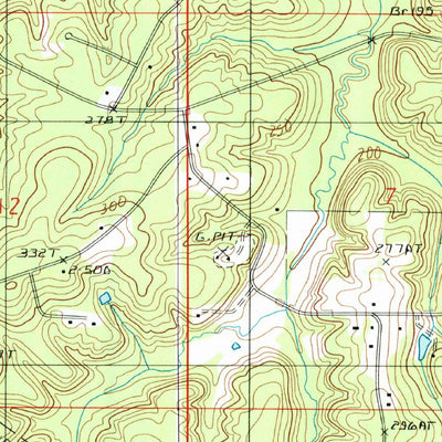 United States Geological Survey Ruston West, LA (1985, 24000-Scale) digital map