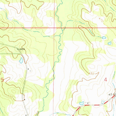United States Geological Survey Ruth, MS (1972, 24000-Scale) digital map