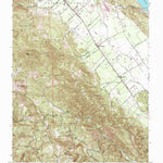 United States Geological Survey Rutherford, CA (1951, 24000-Scale) digital map