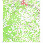 United States Geological Survey Rutherfordton South, NC (1966, 24000-Scale) digital map