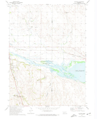 United States Geological Survey Ruthton, NE (1971, 24000-Scale) digital map