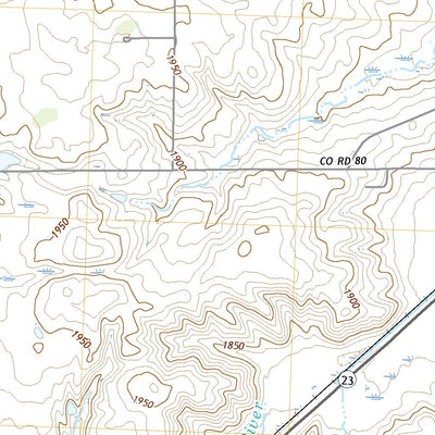 United States Geological Survey Ruthton NW, MN (2022, 24000-Scale) digital map