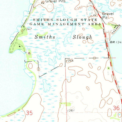 United States Geological Survey Ruthven, IA (1972, 24000-Scale) digital map