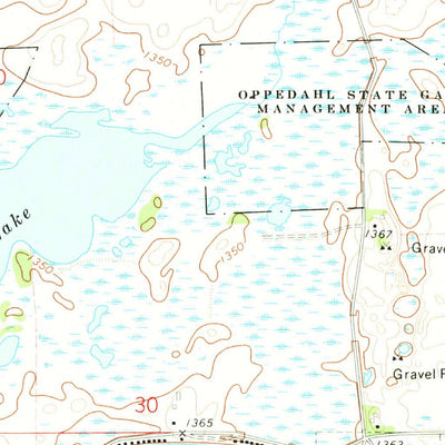 United States Geological Survey Ruthven, IA (1972, 24000-Scale) digital map