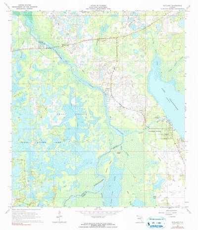 United States Geological Survey Rutland, FL (1967, 24000-Scale) digital map
