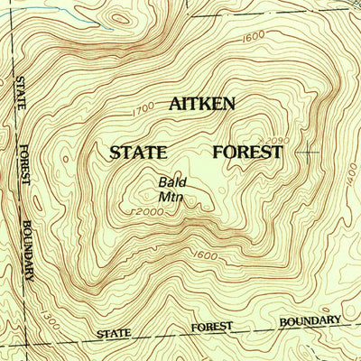 United States Geological Survey Rutland, VT (1996, 24000-Scale) digital map