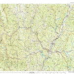 United States Geological Survey Rutland, VT-NH (1985, 100000-Scale) digital map