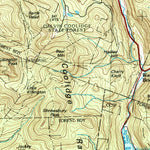 United States Geological Survey Rutland, VT-NH (1985, 100000-Scale) digital map