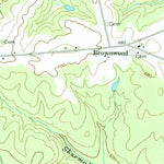 United States Geological Survey Rutledge South, GA (1972, 24000-Scale) digital map