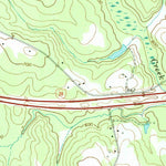 United States Geological Survey Rutledge South, GA (1972, 24000-Scale) digital map