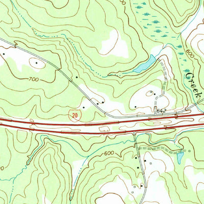 United States Geological Survey Rutledge South, GA (1972, 24000-Scale) digital map