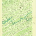 United States Geological Survey Rutledge, TN (1936, 48000-Scale) digital map