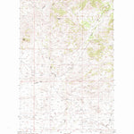 United States Geological Survey Ryan Butte, MT (1984, 24000-Scale) digital map