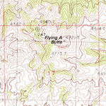 United States Geological Survey Ryan Butte, MT (1984, 24000-Scale) digital map