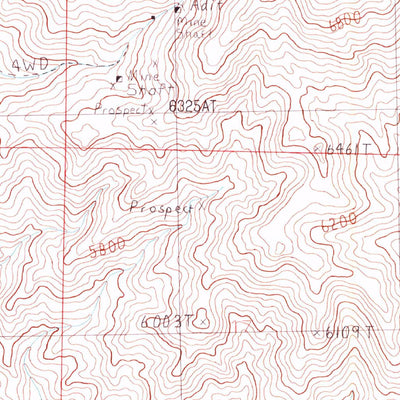 United States Geological Survey Ryan Canyon, NV (1987, 24000-Scale) digital map