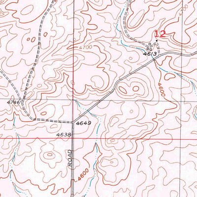 United States Geological Survey Ryan Creek, MT (1954, 24000-Scale) digital map