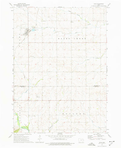 United States Geological Survey Ryan, IA (1973, 24000-Scale) digital map