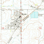 United States Geological Survey Ryan, IA (1973, 24000-Scale) digital map