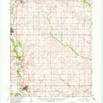 United States Geological Survey Ryan, OK-TX (1962, 62500-Scale) digital map