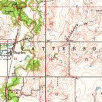 United States Geological Survey Ryan, OK-TX (1962, 62500-Scale) digital map