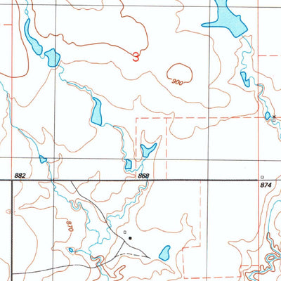United States Geological Survey Ryan SE, OK (1987, 24000-Scale) digital map