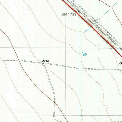 United States Geological Survey Ryan, TX (1983, 24000-Scale) digital map