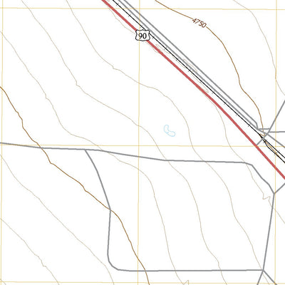 United States Geological Survey Ryan, TX (2022, 24000-Scale) digital map