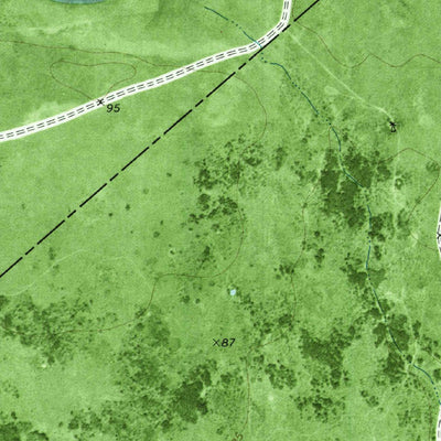 United States Geological Survey Ryanville, TX (1978, 24000-Scale) digital map
