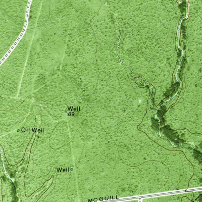 United States Geological Survey Ryanville, TX (1978, 24000-Scale) digital map