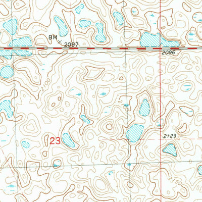 United States Geological Survey Ryder, ND (1981, 24000-Scale) digital map
