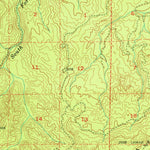 United States Geological Survey Ryderwood, WA (1953, 62500-Scale) digital map