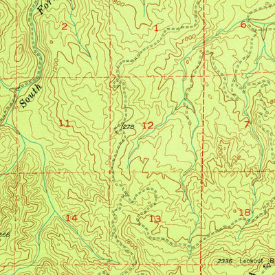 United States Geological Survey Ryderwood, WA (1953, 62500-Scale) digital map