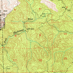 United States Geological Survey Ryderwood, WA (1953, 62500-Scale) digital map