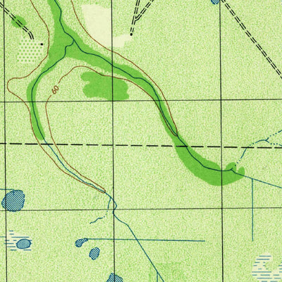 United States Geological Survey Rye, FL (1944, 31680-Scale) digital map