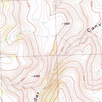 United States Geological Survey Rye Patch Canyon, NV (1981, 24000-Scale) digital map
