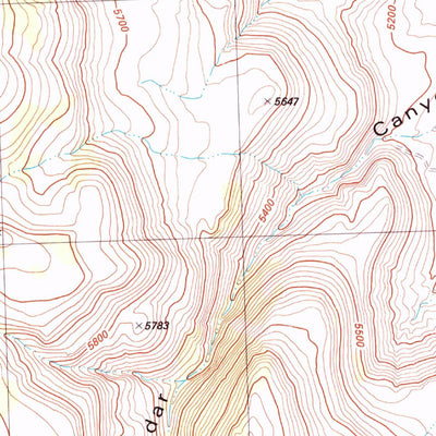 United States Geological Survey Rye Patch Canyon, NV (1981, 24000-Scale) digital map