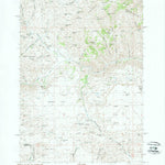 United States Geological Survey Rye Valley, OR (1988, 24000-Scale) digital map
